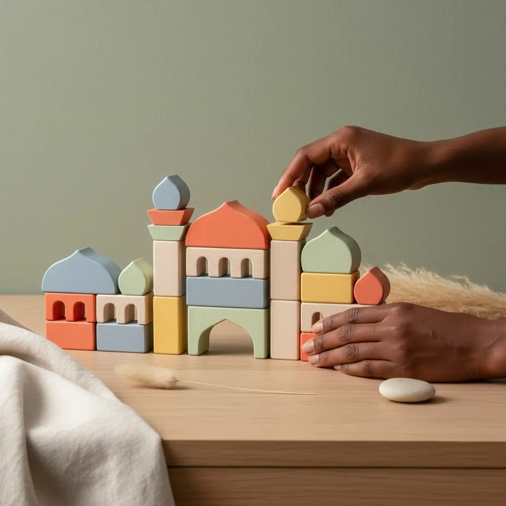 Islamic Wooden Blocks