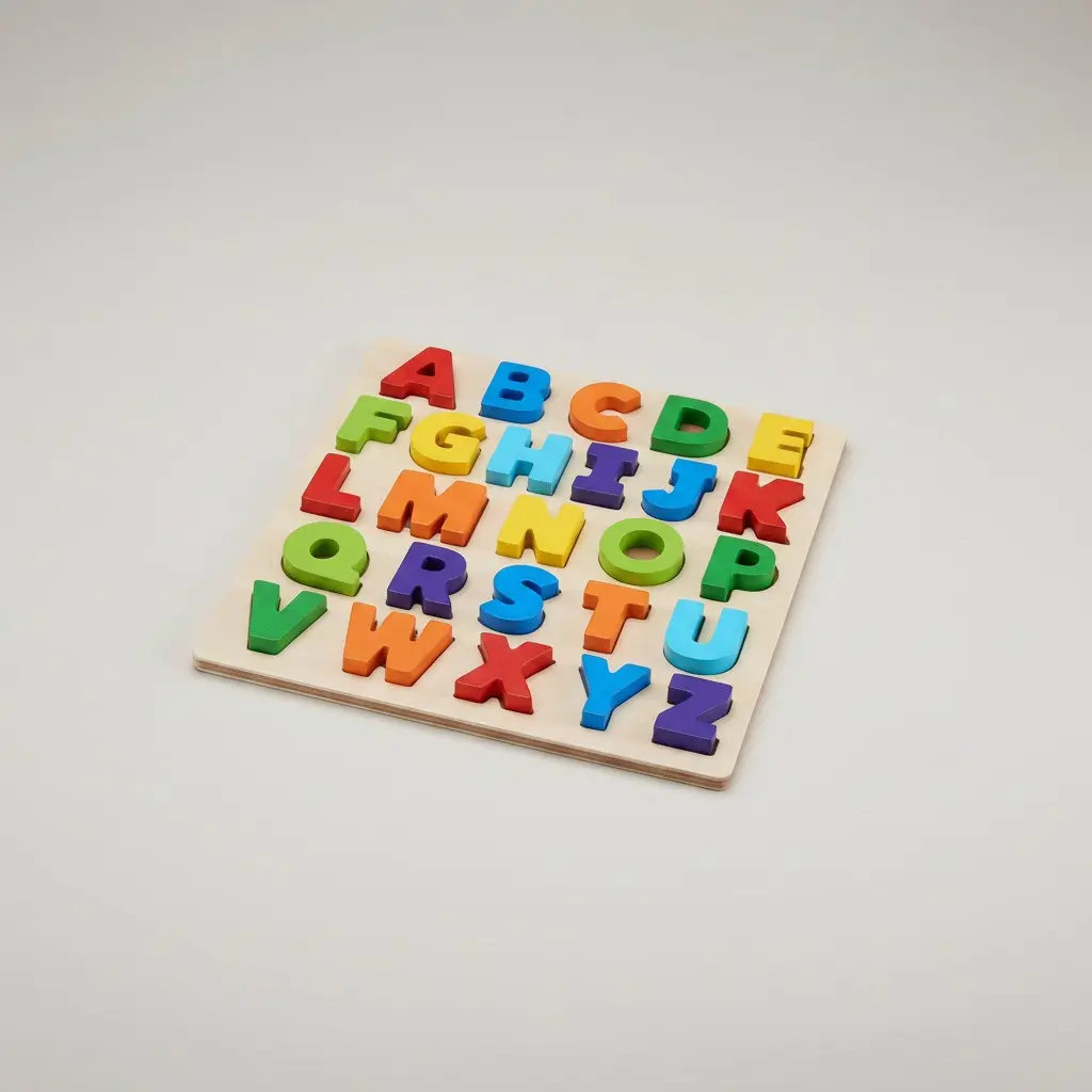 Macaron Capital Letter Cognitive Board