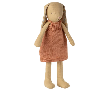 Maileg Danish Bunny, Size 2 - Brown - Dress