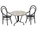 Maileg Danish Dining table set w. 2 chairs Miniature