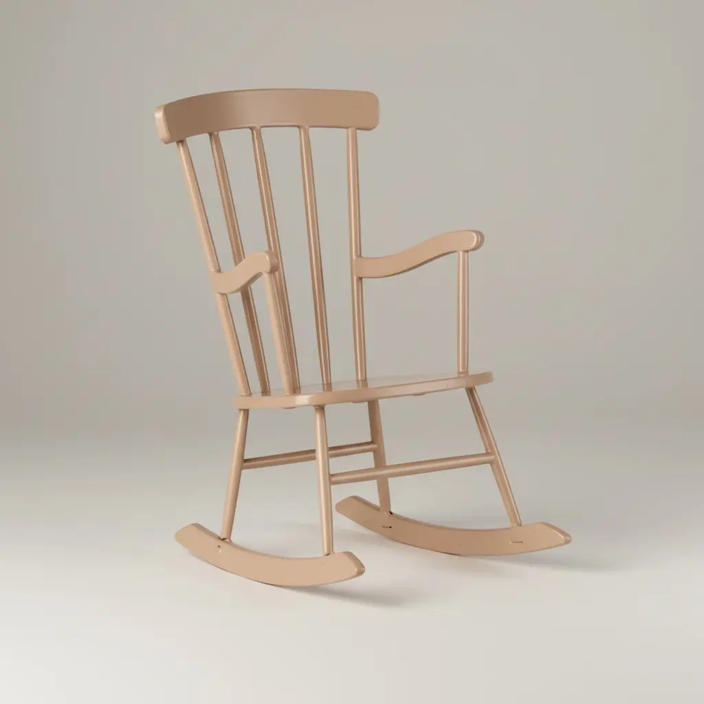 Maileg Danish Rocking chair, Miniature - Dark sand