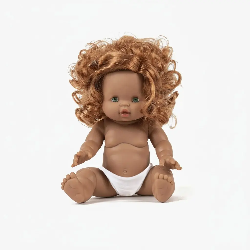 Minikane Juliette, poupée Gordis 34cm naked Doll 34cm in vinyl