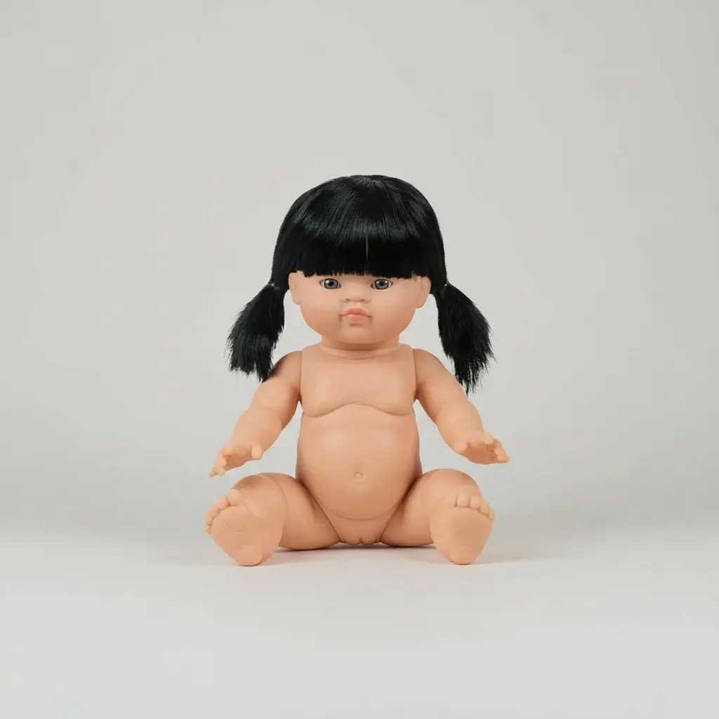 Minikane Kaya, poupée Gordis 34cm naked Doll 34cm in vinyl