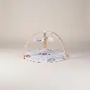 Konig Kids Wooden Baby Play Gym & Play Mat