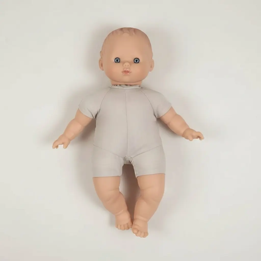 Minikane Clarisse, poupée Babies vintage 28cm naked Doll 28cm in vinyl and cotton