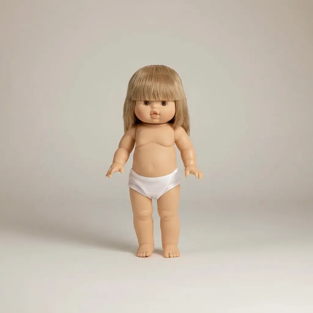 Minikane Zoélie, poupée Gordis debout 37cm naked Doll 37cm in vinyl