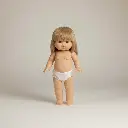 Minikane Zoélie, poupée Gordis debout 37cm naked Doll 37cm in vinyl
