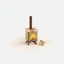 Moulin Roty fireside