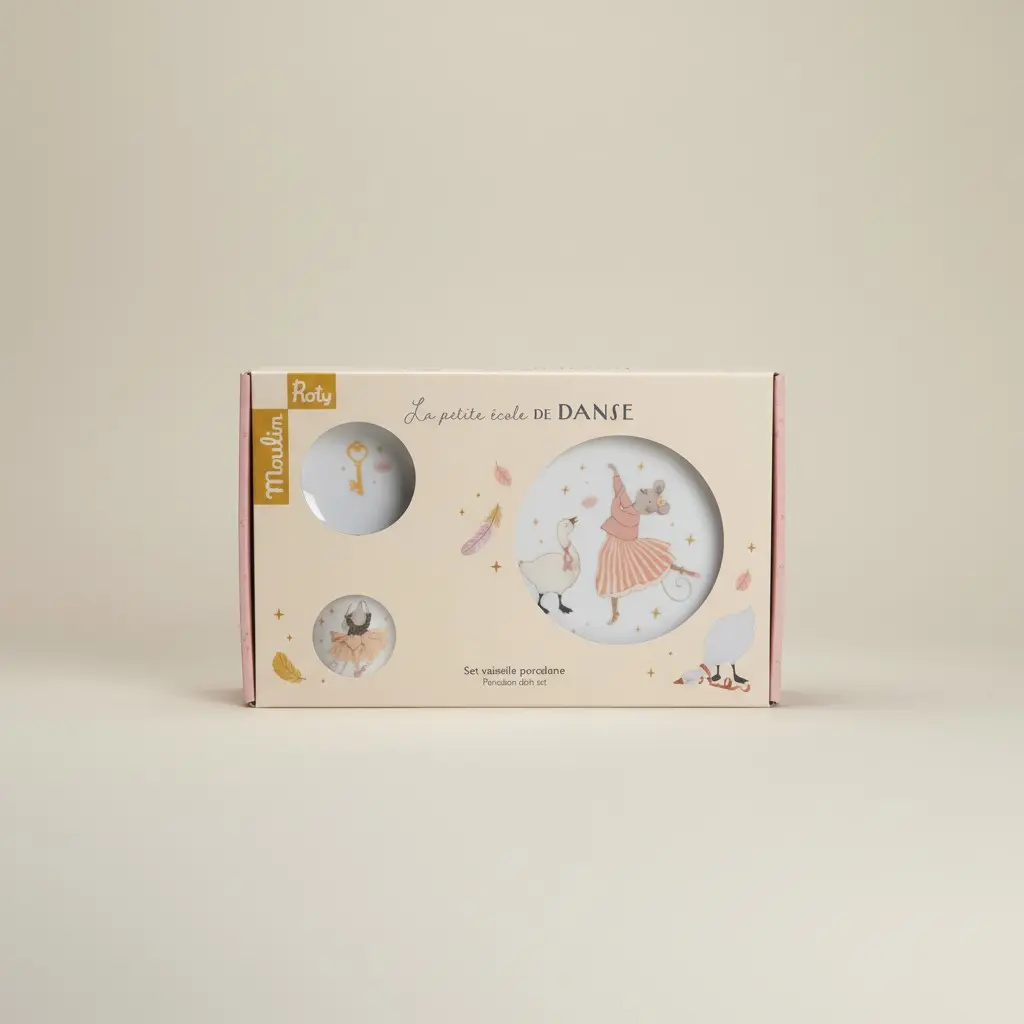 Moulin Roty Porcelain dish set La Petite Ecole de