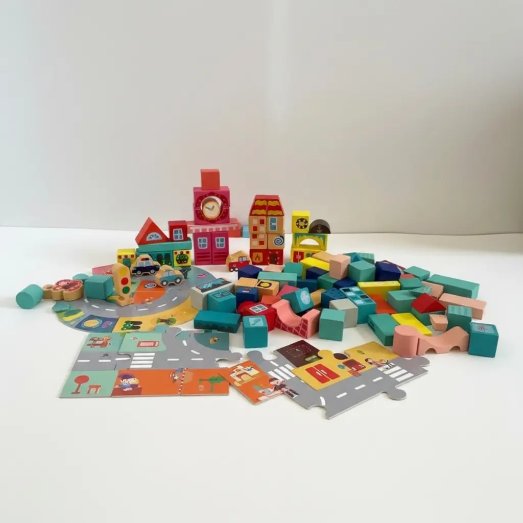 Little City Builder Building Blocks 