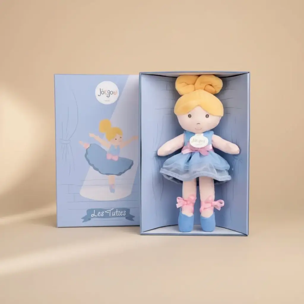 Doudou Ma Poupee Ballerine Bleue 