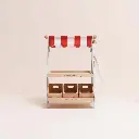 Le Toy Van Wooden Market Stall & Accessories 