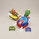 Whoosh 2.4g Rc Bumper Dinosaur Car 