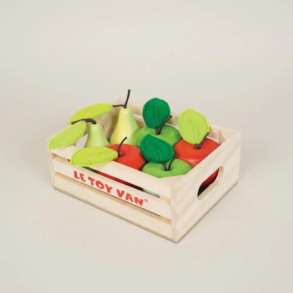 Le Toy Van Apples & Pears Market Crate 