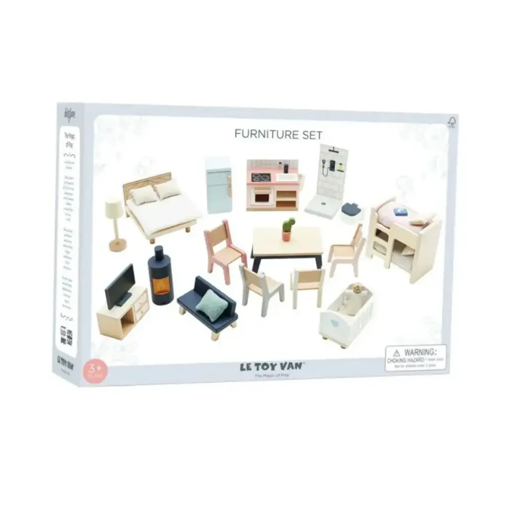 Le Toy Van Dolls House Complete Furniture Set 