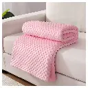 Toybox Flannel Blanket Pink | Blue 