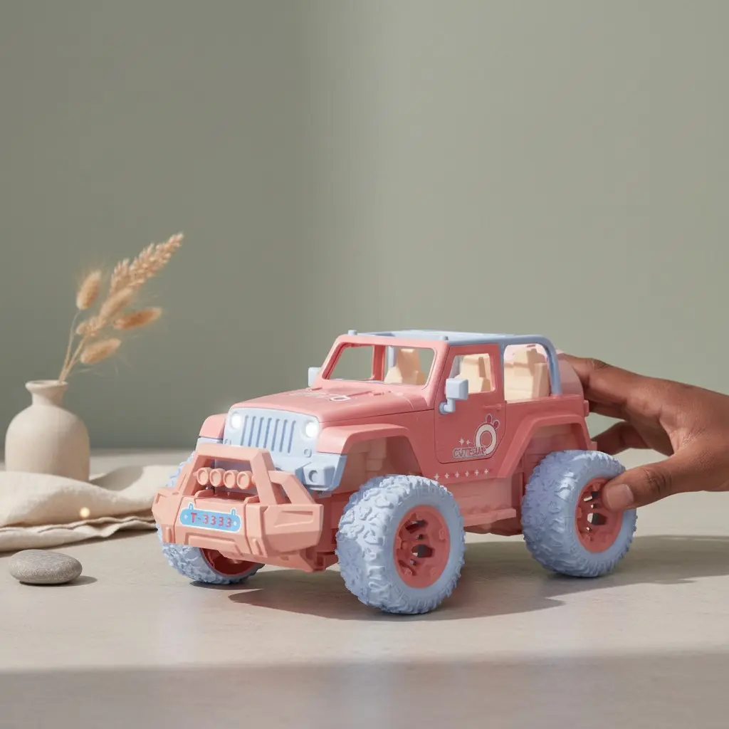 HPD Pink Wrangler RC Off Road Vehicle