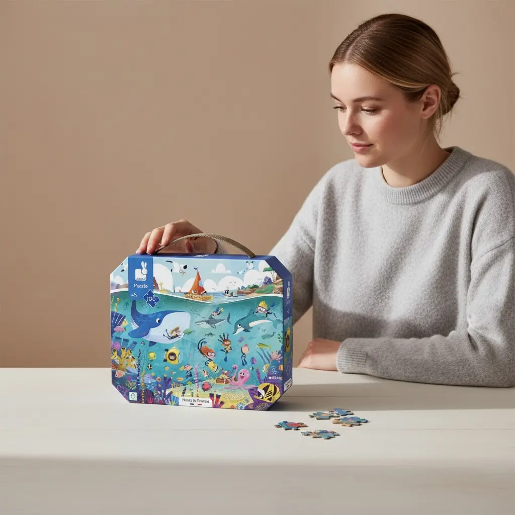 JANOD SEABED PUZZLE 100PCS 