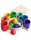 Qiaike 7 Colors Balls And Cup 