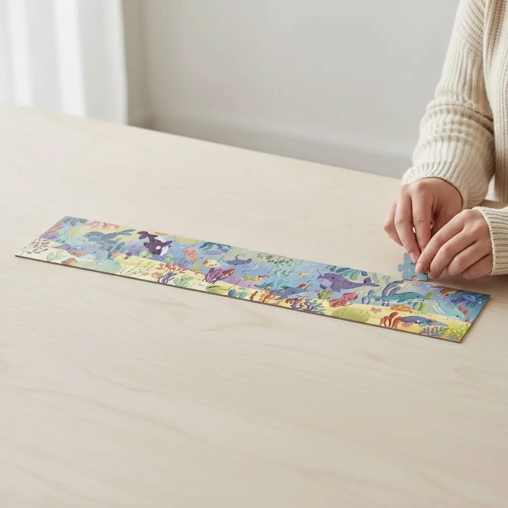 JANOD36- PIECE SEA ANIMAL PUZZLE