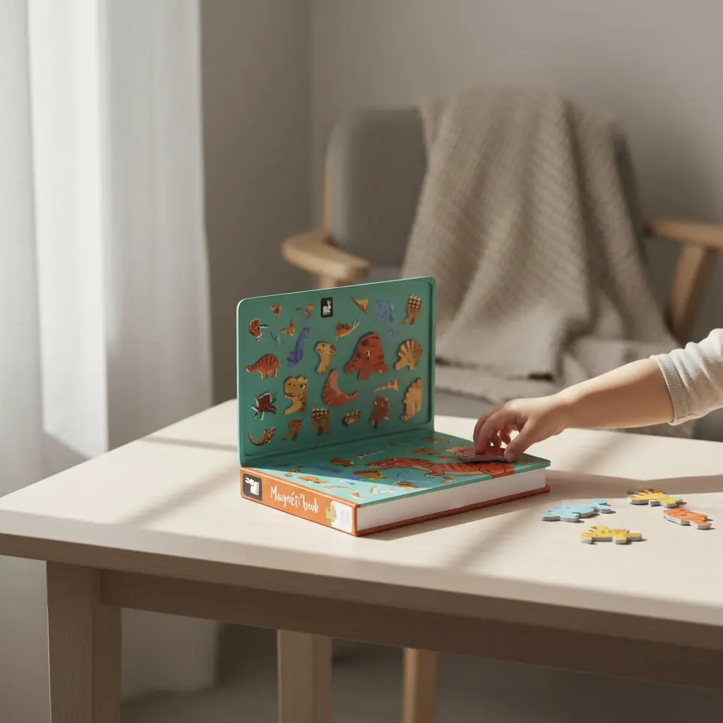 JANOD DINOSAURS MAGNETI'BOOK