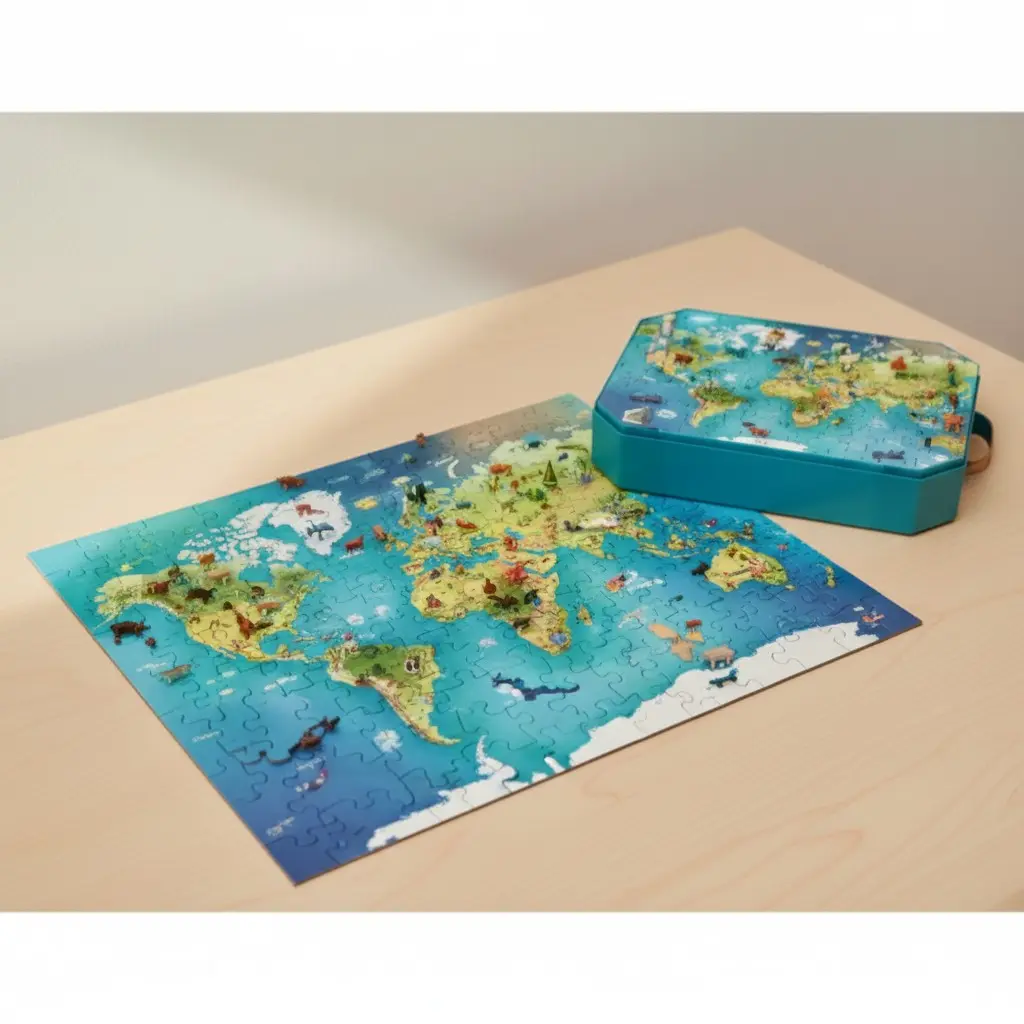 JANOD WORLD PUZZLE -100PCS