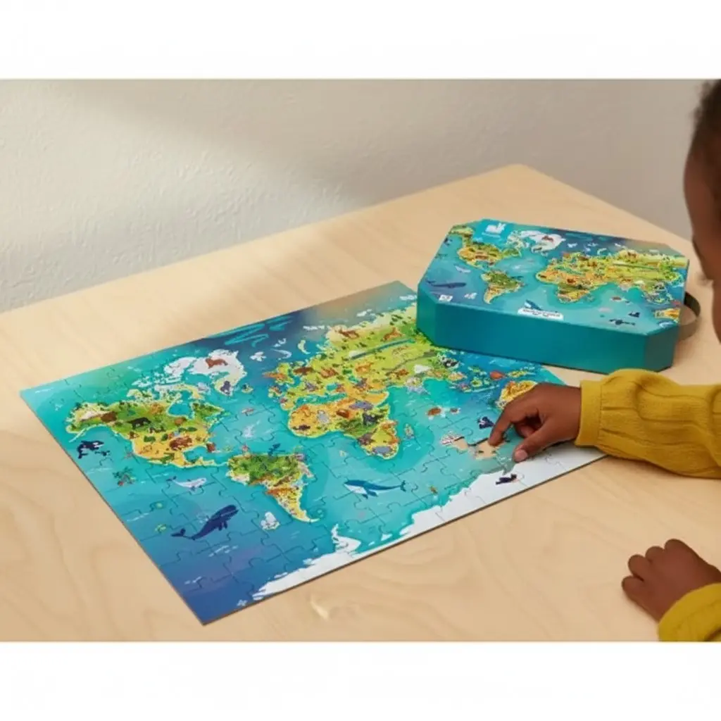 JANOD WORLD PUZZLE -100PCS