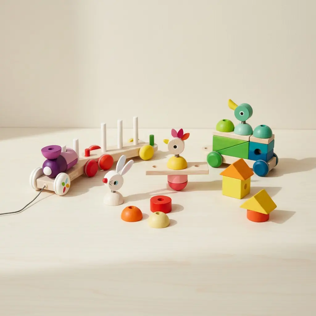 JANOD ZIGOLOS GIANT MULTICOLOUR TRAIN 