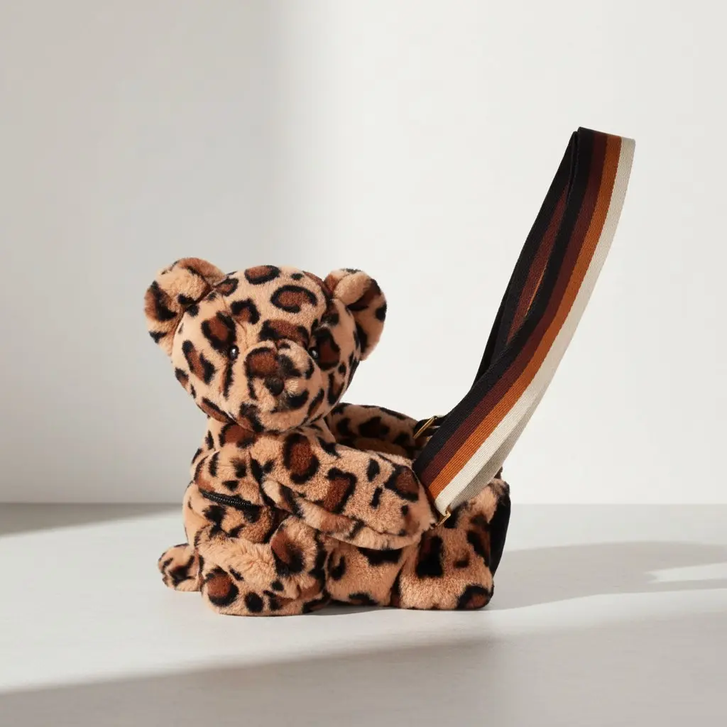 Sac Doudou - Ours léopard