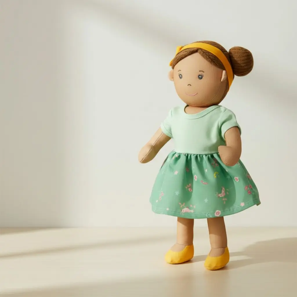Heless Soft doll 'Livi' with dress to dress and undress, 32 cm