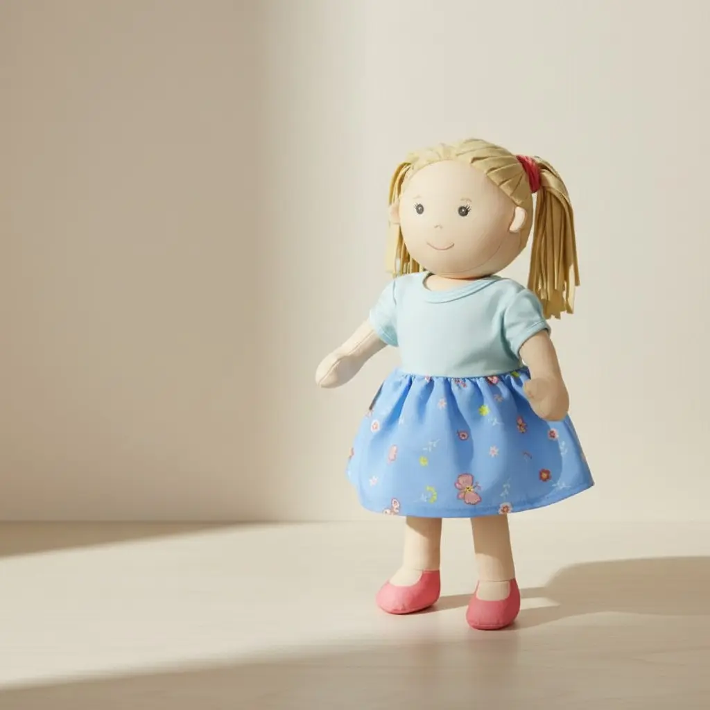 Heless Soft doll 'Nela' with dress to dress and undress, 32 cm
