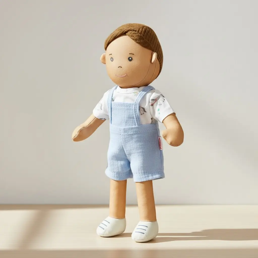 Heless Soft doll 'Noah' with outt to dress and undress, 32 cm