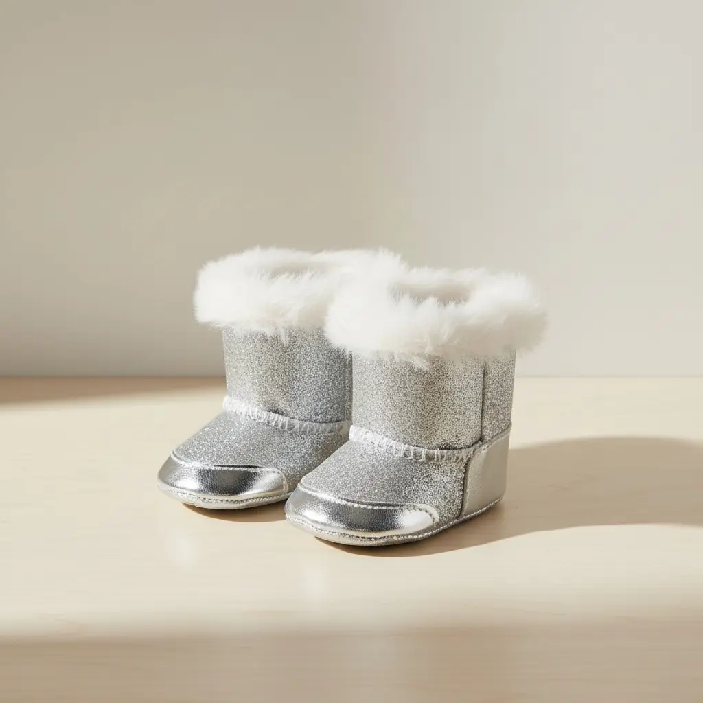 Heless Silver boots, size 38-45 cm
