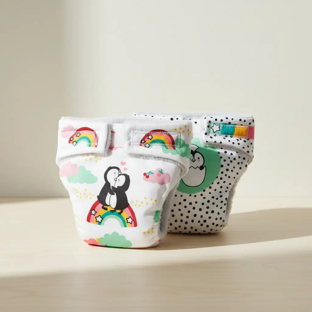 Heless Cloth diaper set 'Penguin Doy'size 28-35 cm