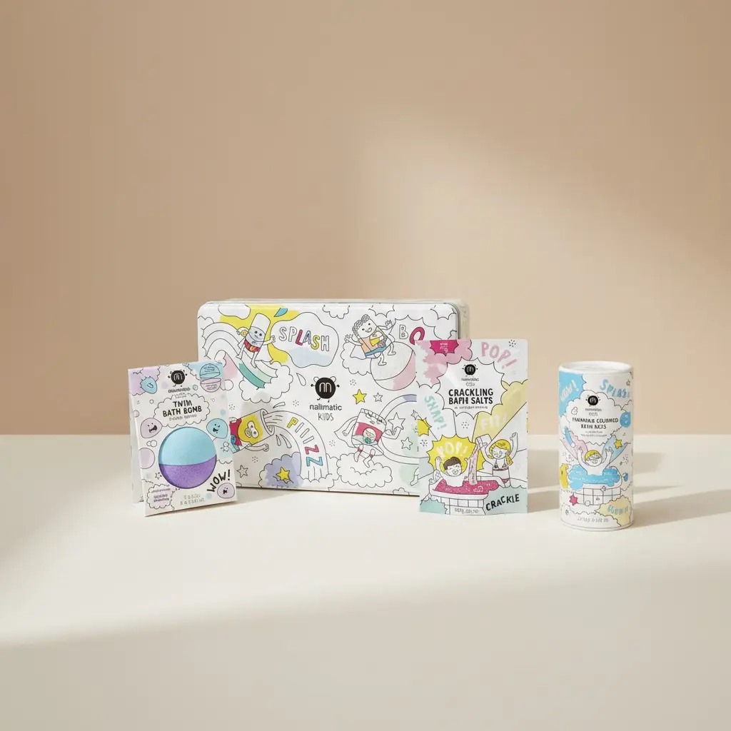 Nailmatic Metal Bath Gift Set
