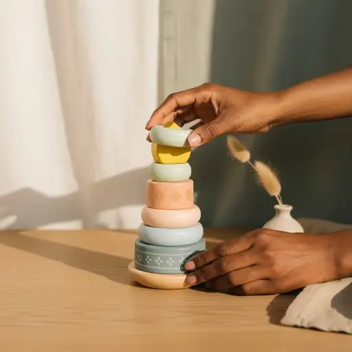 Islamic Wooden Stacker 