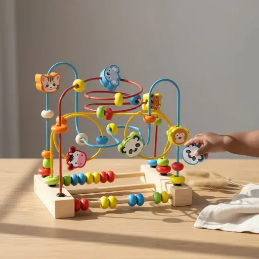 Large Three Thread Round Bead 