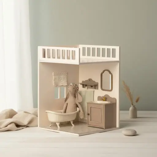 Maileg Danish House of miniature - Bathroom