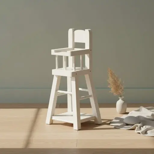 Maileg Danish High chair, Micro