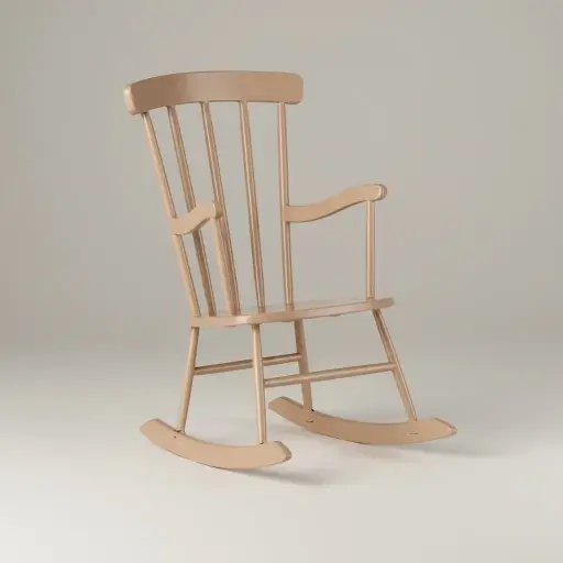 Maileg Danish Rocking chair, Miniature - Dark sand