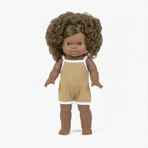 Minikane Charline, poupée Gordis debout 37cm Doll 37cm in vinyl