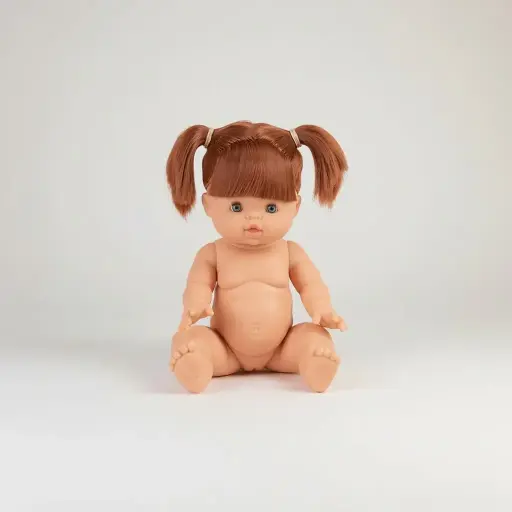 Minikane Gabrielle, poupée Gordis 34cm naked Doll 34cm in vinyl