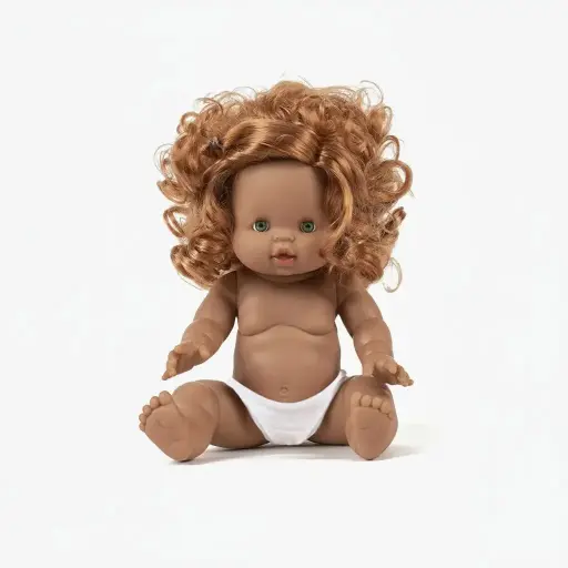Minikane Juliette, poupée Gordis 34cm naked Doll 34cm in vinyl
