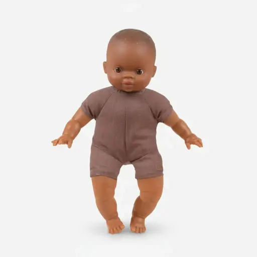 Minikane Oscar, poupon Babies 28cm Doll 28cm in vinyl and cotton