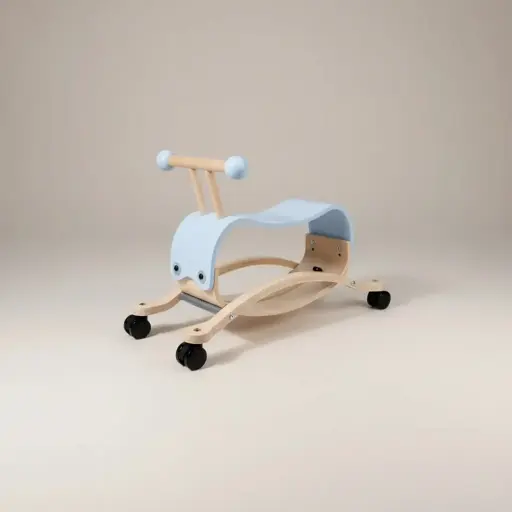 Qiaike 2 In 1 Baby Walker 