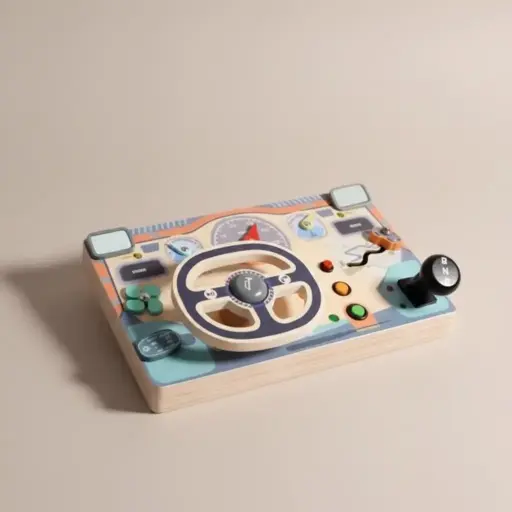Qiaike Educational & Fun Steering Wheel 