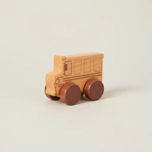 Qiaike Log Trolley Cars And Pets 