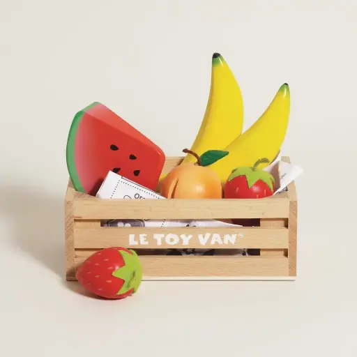 Le Toy Van Smoothie Fruits Market Crate 