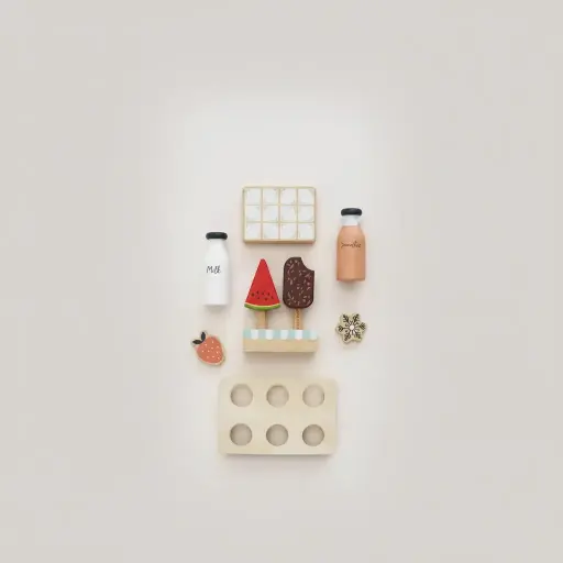 Le Toy Van Fridge Freezer & Accessories 