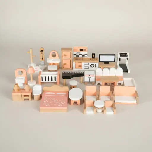 Zhejiangjiang Mini Furniture (34 Pcs) 
